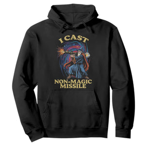 I Cast Non-Magic Missile Funny Wizard Parody Meme Hoodie TS10 Black Print Your Wear