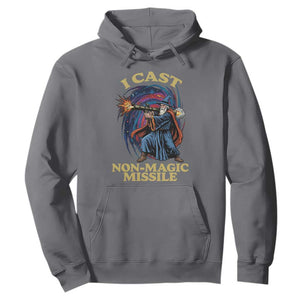 I Cast Non-Magic Missile Funny Wizard Parody Meme Hoodie TS10 Charcoal Print Your Wear