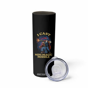 I Cast Non-Magic Missile Funny Wizard Parody Meme Skinny Tumbler TS10 Print Your Wear
