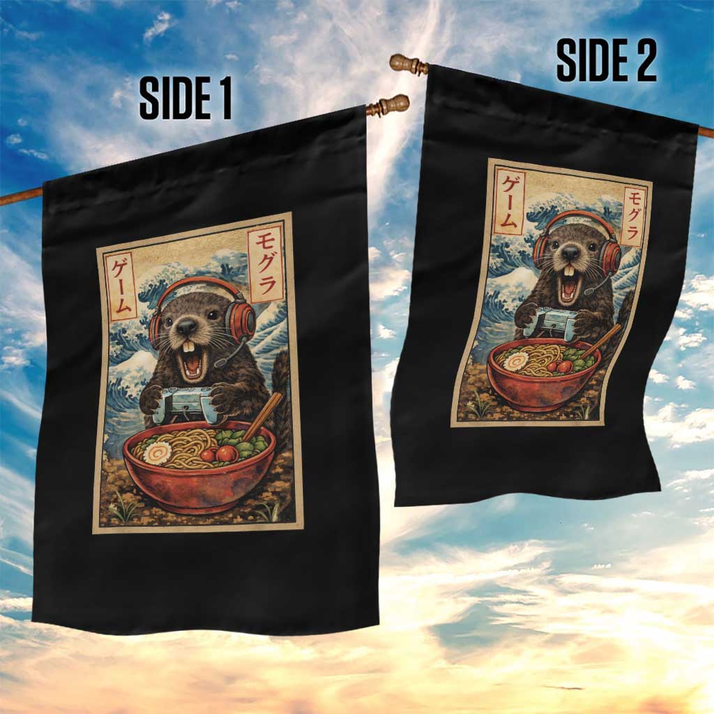 Cute Kawaii Gamer Groundhog Garden Flag Funny Japanese Ramen Anime Otaku Fan Gift TS10 Print Your Wear