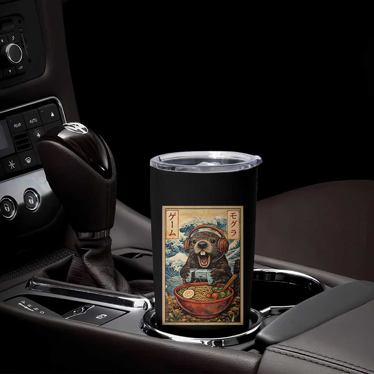 Cute Kawaii Gamer Groundhog Tumbler Cup Funny Japanese Ramen Anime Otaku Fan Gift TS10 Print Your Wear