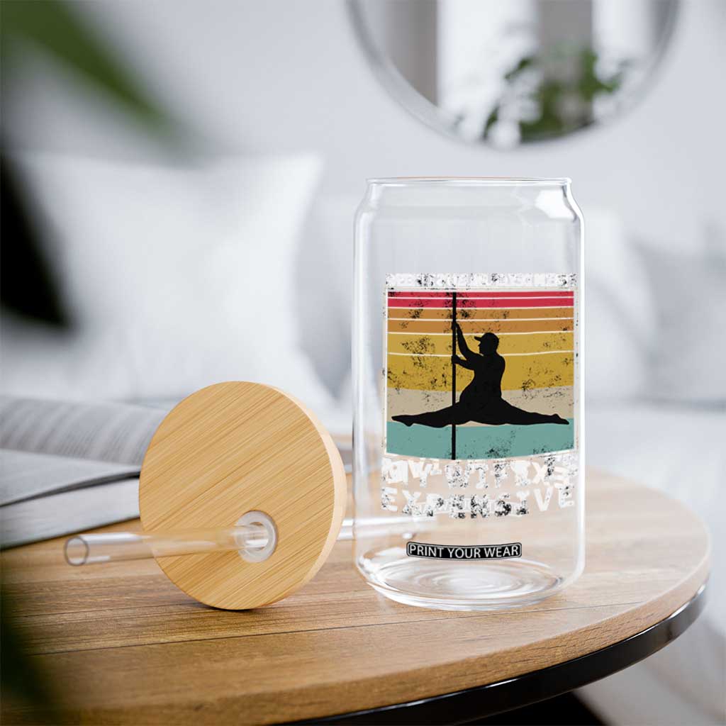 Sarcastic Husband Glass Can Retro Mind Your Business My Wife Is Expensive TS10 Print Your Wear