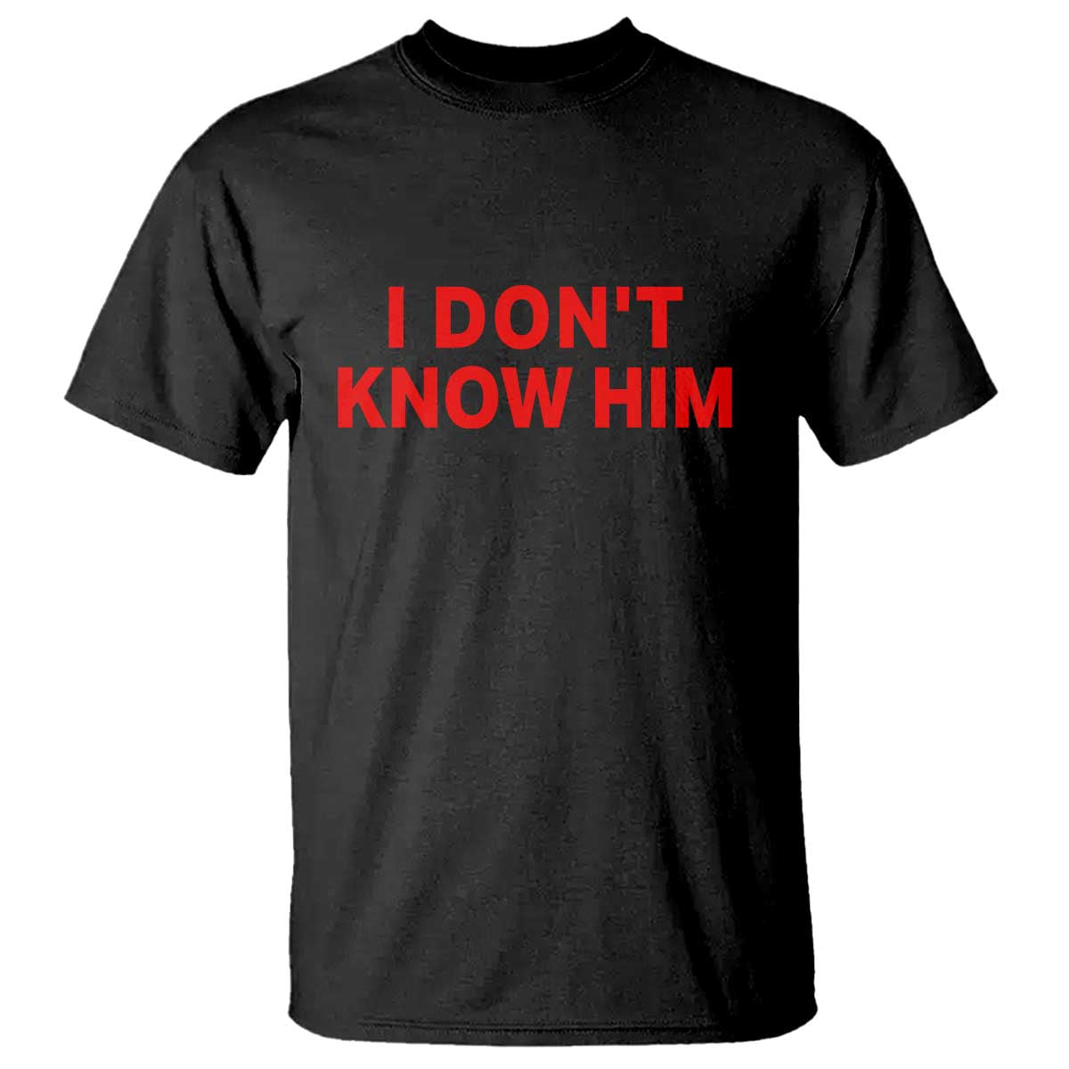 Funny Couple Matching T Shirt I Don't Know Him Couples She's My Soulmate TS10 Black Print Your Wear