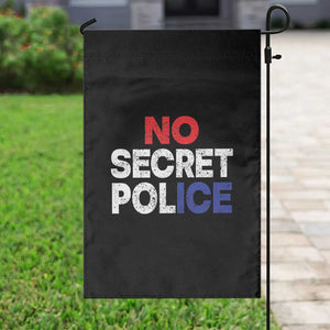 Subtle Abolish Ice Garden Flag No Secret Police TS10 Print Your Wear