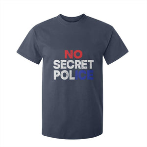 Subtle Abolish Ice T Shirt For Kid No Secret Police TS10 Navy Print Your Wear