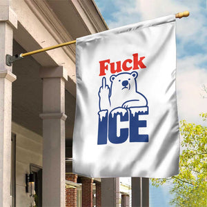 Fck Ice Garden Flag Get The Fck Out Of Minneapolis Polar Bear TS10 Print Your Wear