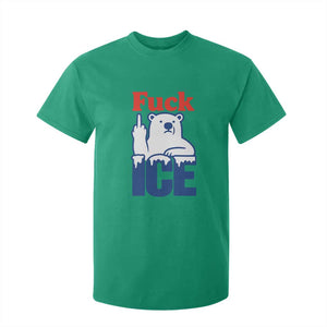Fck Ice T Shirt For Kid Get The Fck Out Of Minneapolis Polar Bear TS10 Irish Green Print Your Wear
