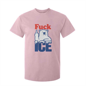 Fck Ice T Shirt For Kid Get The Fck Out Of Minneapolis Polar Bear TS10 Light Pink Print Your Wear