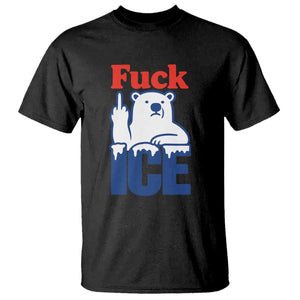 Fck Ice T Shirt Get The Fck Out Of Minneapolis Polar Bear TS10 Black Print Your Wear