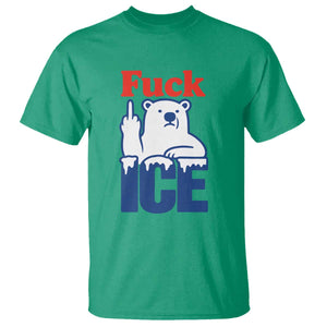 Fck Ice T Shirt Get The Fck Out Of Minneapolis Polar Bear TS10 Irish Green Print Your Wear