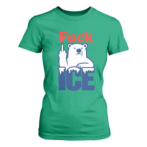 Fck Ice T Shirt For Women Get The Fck Out Of Minneapolis Polar Bear TS10 Irish Green Print Your Wear