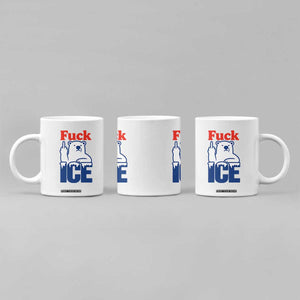 Fck Ice Coffee Mug Get The Fck Out Of Minneapolis Polar Bear TS10 Print Your Wear
