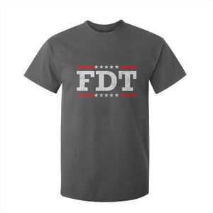 FDT T Shirt For Kid Resistance Resist Tyranny Support TS10 Dark Heather Print Your Wear