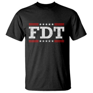 FDT T Shirt Resistance Resist Tyranny Support TS10 Black Print Your Wear
