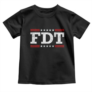FDT Toddler T Shirt Resistance Resist Tyranny Support TS10 Black Print Your Wear