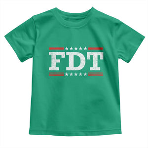 FDT Toddler T Shirt Resistance Resist Tyranny Support TS10 Irish Green Print Your Wear