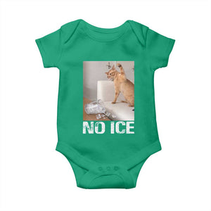 Funny Cat Meme No Ice Baby Onesie Subtle FDT Political Satire Satirical Humor TS10 Irish Green Print Your Wear