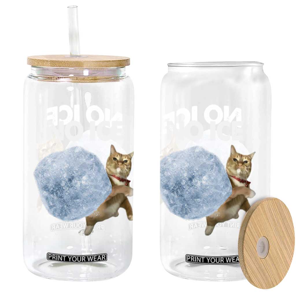 No Ice Glass Can Funny Cat Meme Subtle FDT Political Satire TS10 Print Your Wear
