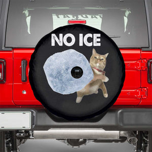 No Ice Spare Tire Cover Funny Cat Meme Subtle FDT Political Satire TS10 Black Print Your Wear