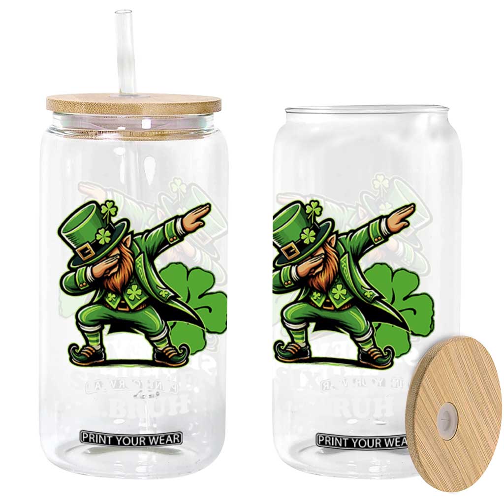 St Patricks Day Six Seven Bruh Glass Can Leprechaun 67 Meme Irish Ireland Lucky Shamrocks TS10 Print Your Wear