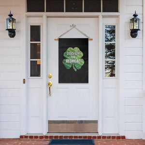 Funny Irish St Patricks Day Dibs On The Redhead Garden Flag Retro Vintage Lucky Shamrock TS10 Print Your Wear