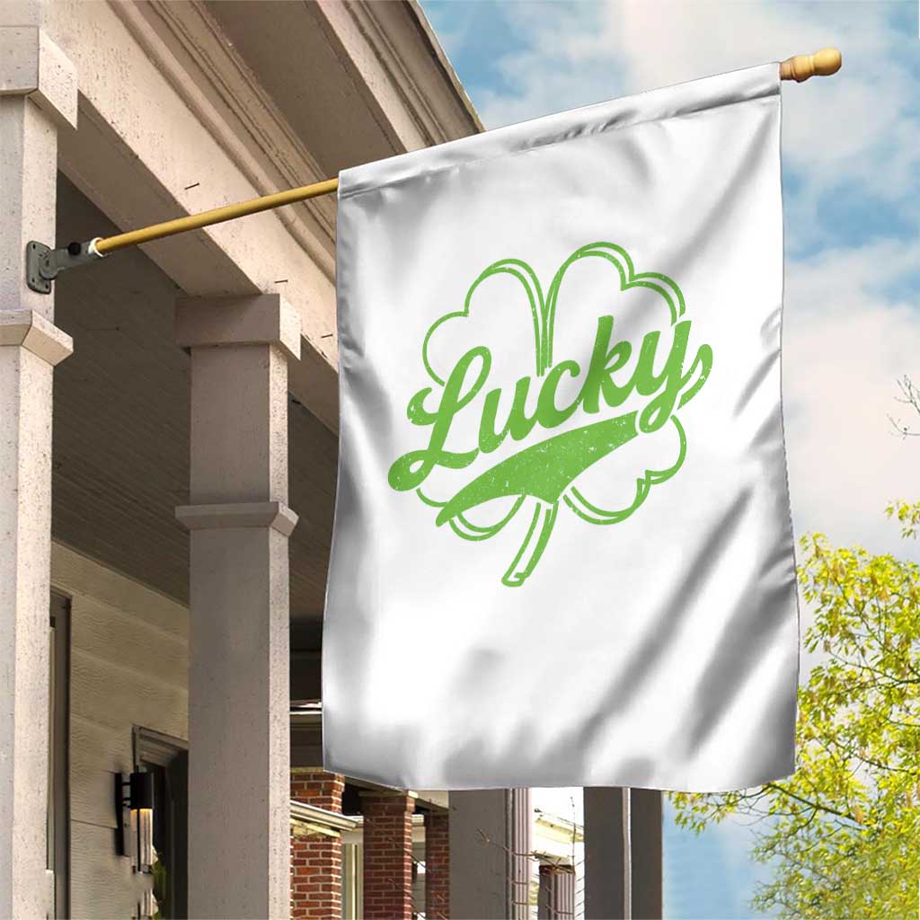Vintage Lucky Shamrock Garden Flag Irish St Patricks Day TS10 Print Your Wear