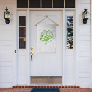 Vintage Lucky Shamrock Garden Flag Irish St Patricks Day TS10 Print Your Wear