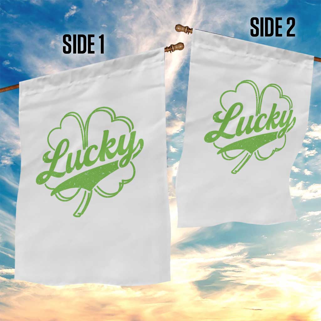 Vintage Lucky Shamrock Garden Flag Irish St Patricks Day TS10 Print Your Wear
