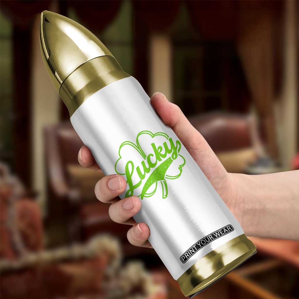 Vintage Lucky Shamrock Bullet Tumbler Irish St Patricks Day TS10 Print Your Wear