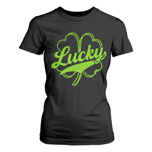 Vintage Lucky Shamrock T Shirt For Women Irish St Patricks Day TS10 Black Print Your Wear