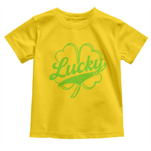 Vintage Lucky Shamrock Toddler T Shirt Irish St Patricks Day TS10 Daisy Print Your Wear