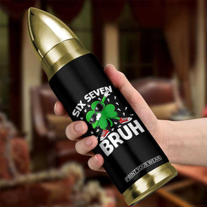 Funny Irish St Patricks Day Shamrock 67 Meme Bullet Tumbler Six Seven Bruh Gen Alpha Slang TS10 Print Your Wear