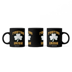 Vintage Fighting Irish Coffee Mug Retro History Gold Shamrock TS10 Print Your Wear