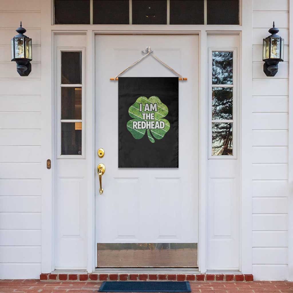 Funny Irish St Patricks Day Im The Redhead Garden Flag Retro Vintage Lucky Shamrock TS10 Print Your Wear