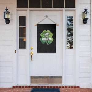 Funny Irish St Patricks Day Im The Redhead Garden Flag Retro Vintage Lucky Shamrock TS10 Print Your Wear