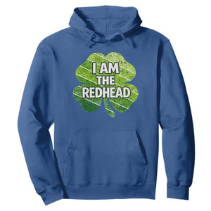Funny Irish St Patricks Day Im The Redhead Hoodie Retro Vintage Lucky Shamrock TS10 Royal Blue Print Your Wear