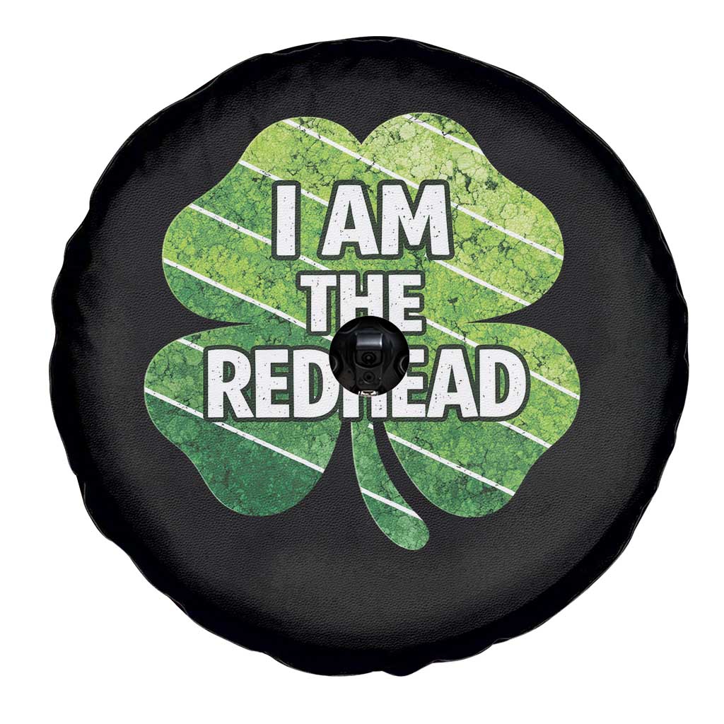 Funny Irish St Patricks Day Im The Redhead Spare Tire Cover Retro Vintage Lucky Shamrock TS10 Print Your Wear