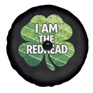 Funny Irish St Patricks Day Im The Redhead Spare Tire Cover Retro Vintage Lucky Shamrock TS10 Print Your Wear