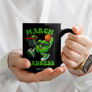 Basketball St Patricks Day Coffee Mug Mad Madness Irish Shamrock Playing Basketball Player Team Boys TS10 Print Your Wear