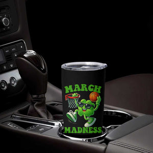 Basketball St Patricks Day Tumbler Cup Mad Madness Irish Shamrock Playing Basketball Player Team Boys TS10 Print Your Wear