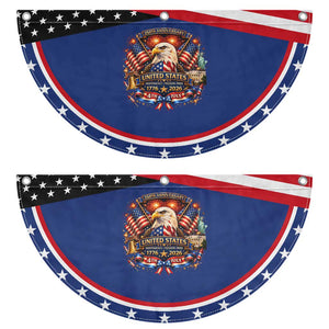 250 Years Of Freedom America Patriotic Fan Flag USA Independence 250th Anniversary 1776 2026 Eagle Flag