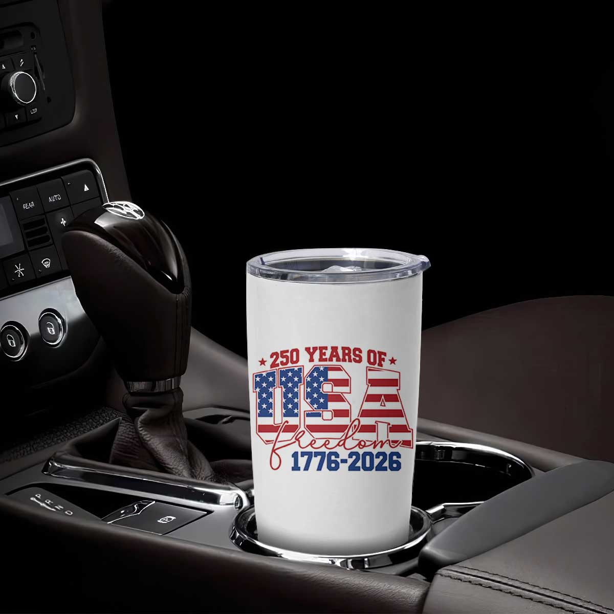 USA 250 Years Of Freedom Tumbler Cup USA Independence 250th Anniversary 1776 2026 Patriotic Flag TS10 Print Your Wear