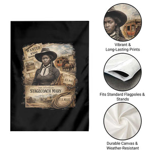Black History Black Cowgirl Garden Flag Western Rodeo African American Melanin Texas Women TS10 Print Your Wear