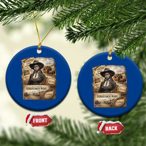 Black History Black Cowgirl Ceramic Ornament Western Rodeo African American Melanin Texas Women TS10 1pc Blue Print Your Wear