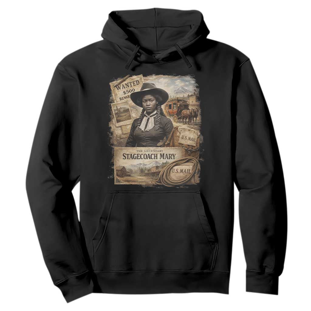 Black History Black Cowgirl Hoodie Western Rodeo African American Melanin Texas Women TS10 Black Print Your Wear