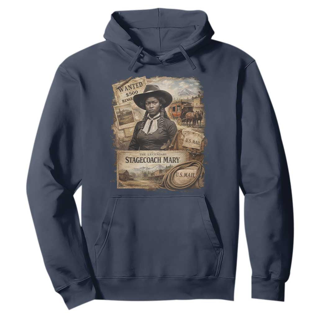 Black History Black Cowgirl Hoodie Western Rodeo African American Melanin Texas Women TS10 Navy Print Your Wear