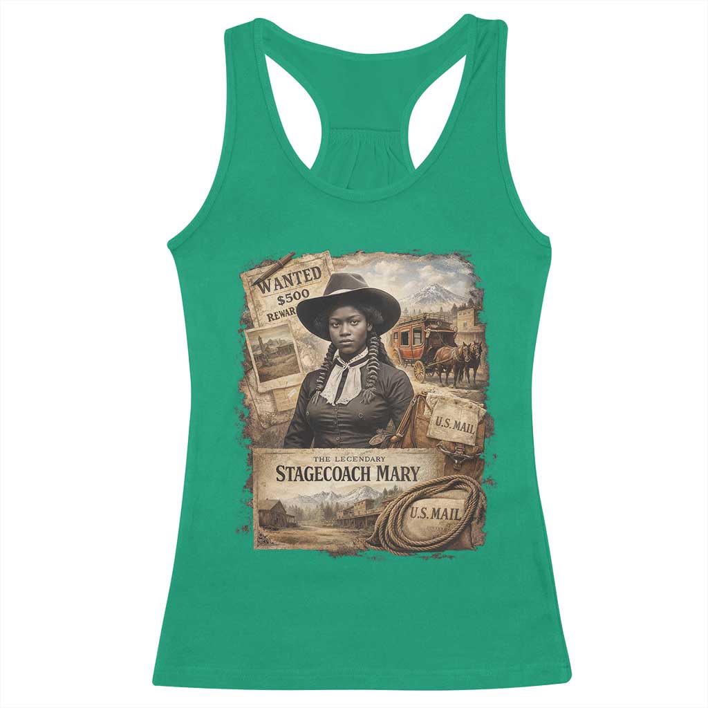 Black History Black Cowgirl Racerback Tank Top Western Rodeo African American Melanin Texas Women TS10 Irish Green Print Your Wear