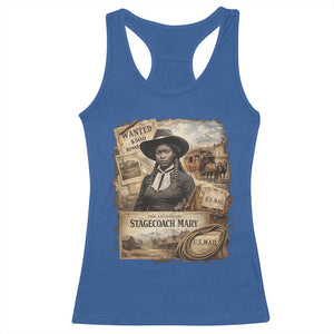 Black History Black Cowgirl Racerback Tank Top Western Rodeo African American Melanin Texas Women TS10 Royal Blue Print Your Wear