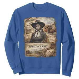 Black History Black Cowgirl Sweatshirt Western Rodeo African American Melanin Texas Women TS10 Royal Blue Print Your Wear