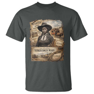 Black History Black Cowgirl T Shirt Western Rodeo African American Melanin Texas Women TS10 Dark Heather Print Your Wear